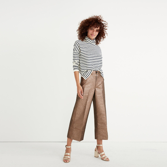 madewell gold pants